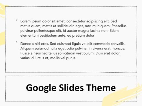 Sketched Google Slides Theme, スライド 10, 05068, プレゼンテーションテンプレート — PoweredTemplate.com