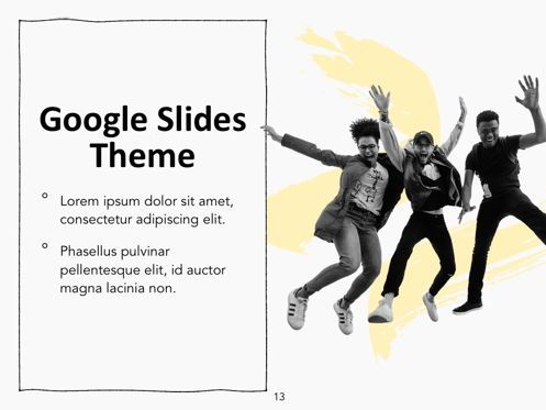 Sketched Google Slides Theme, Slide 14, 05068, Presentation Templates — PoweredTemplate.com