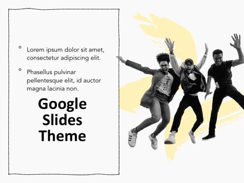 Sketched Google Slides Theme, Slide 16, 05068, Templat Presentasi — PoweredTemplate.com