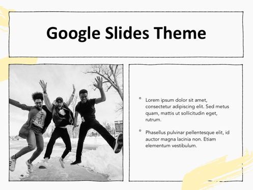 Sketched Google Slides Theme, Slide 28, 05068, Templat Presentasi — PoweredTemplate.com