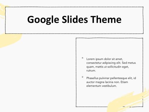 Sketched Google Slides Theme, Slide 30, 05068, Presentation Templates — PoweredTemplate.com