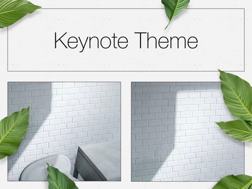 In Green Keynote Theme, Slide 16, 05069, Presentation Templates — PoweredTemplate.com