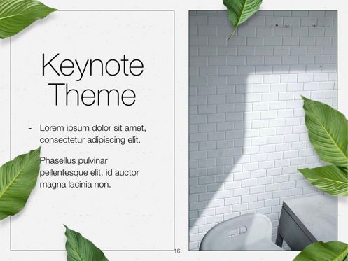 In Green Keynote Theme, Slide 17, 05069, Modelli Presentazione — PoweredTemplate.com