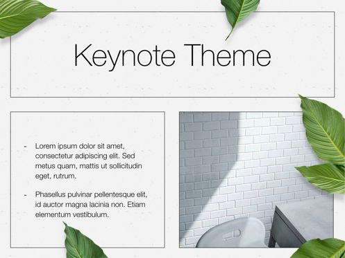 In Green Keynote Theme, Slide 30, 05069, Modelli Presentazione — PoweredTemplate.com