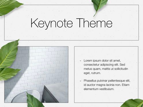In Green Keynote Theme, Slide 31, 05069, Presentation Templates — PoweredTemplate.com
