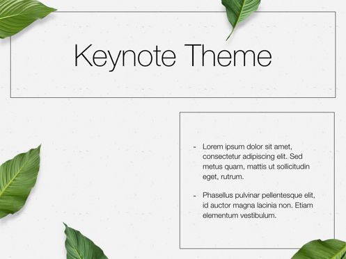 In Green Keynote Theme, 幻灯片 33, 05069, 演示模板 — PoweredTemplate.com