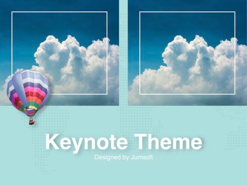 Hot Air Keynote Theme, Slide 14, 05070, Presentation Templates — PoweredTemplate.com