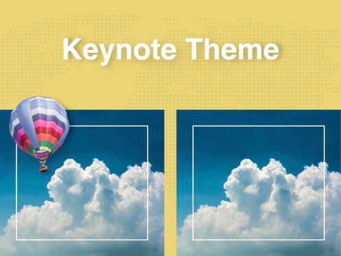 Hot Air Keynote Theme, Slide 16, 05070, Presentation Templates — PoweredTemplate.com