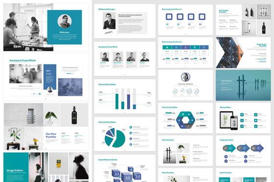 Business PowerPoint Template, Slide 4, 05076, Business Models — PoweredTemplate.com