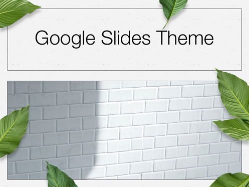 In Green Google Slides Theme, Slide 12, 05082, Presentation Templates — PoweredTemplate.com