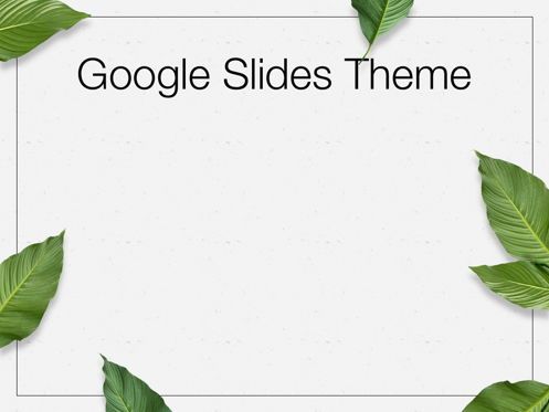 In Green Google Slides Theme, スライド 7, 05082, プレゼンテーションテンプレート — PoweredTemplate.com