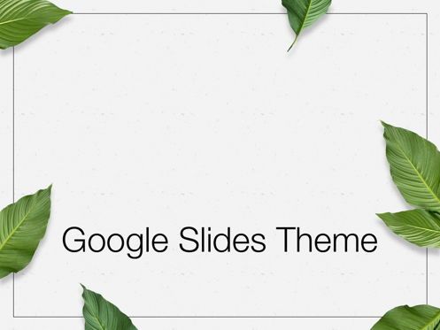 In Green Google Slides Theme, スライド 9, 05082, プレゼンテーションテンプレート — PoweredTemplate.com