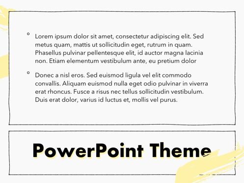 Sketched PowerPoint Theme, Slide 12, 05083, Presentation Templates — PoweredTemplate.com