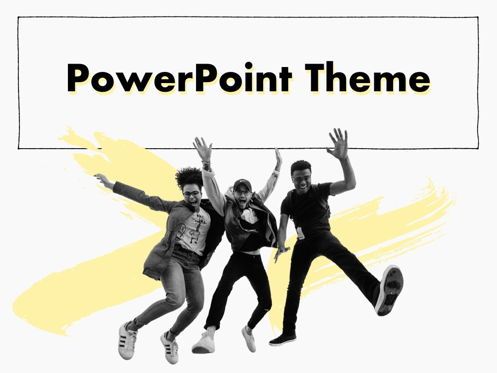 Sketched PowerPoint Theme, Slide 15, 05083, Presentation Templates — PoweredTemplate.com
