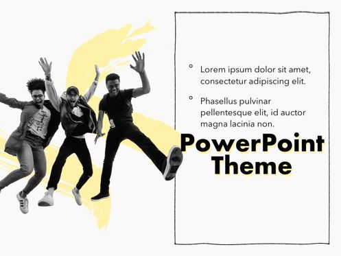 Sketched PowerPoint Theme, Slide 20, 05083, Presentation Templates — PoweredTemplate.com