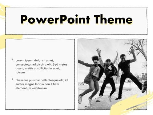Sketched PowerPoint Theme, Diapositiva 30, 05083, Plantillas de presentación — PoweredTemplate.com