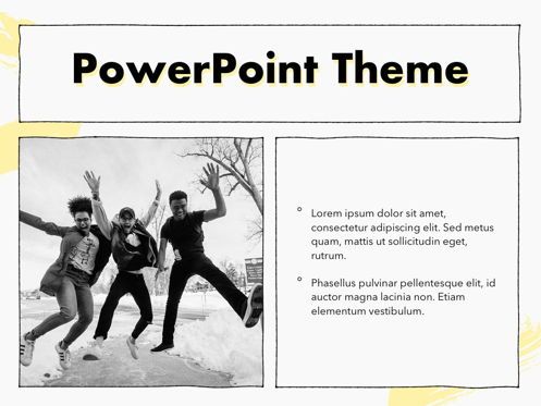 Sketched PowerPoint Theme, Slide 31, 05083, Presentation Templates — PoweredTemplate.com