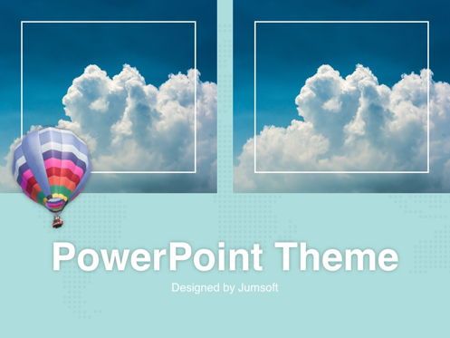 Hot Air PowerPoint Theme, Diapositive 14, 05084, Modèles de présentations — PoweredTemplate.com