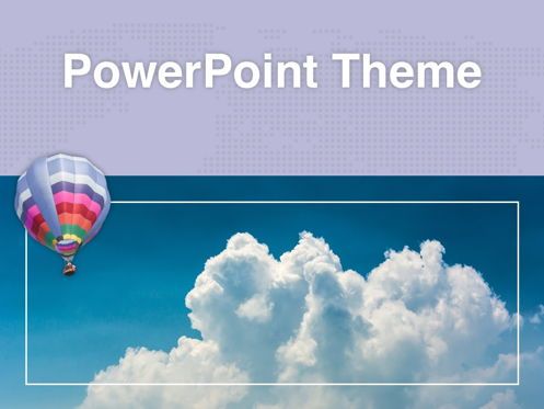 Hot Air PowerPoint Theme, スライド 15, 05084, プレゼンテーションテンプレート — PoweredTemplate.com