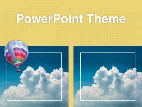 Hot Air PowerPoint Theme, スライド 16, 05084, プレゼンテーションテンプレート — PoweredTemplate.com