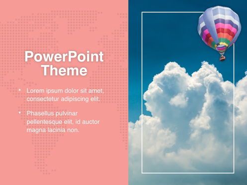 Hot Air PowerPoint Theme, Diapositiva 17, 05084, Plantillas de presentación — PoweredTemplate.com