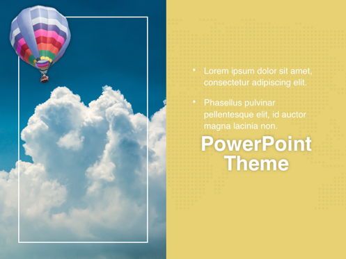 Hot Air PowerPoint Theme, Dia 20, 05084, Presentatie Templates — PoweredTemplate.com