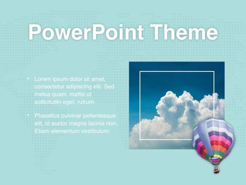 Hot Air PowerPoint Theme, Dia 30, 05084, Presentatie Templates — PoweredTemplate.com