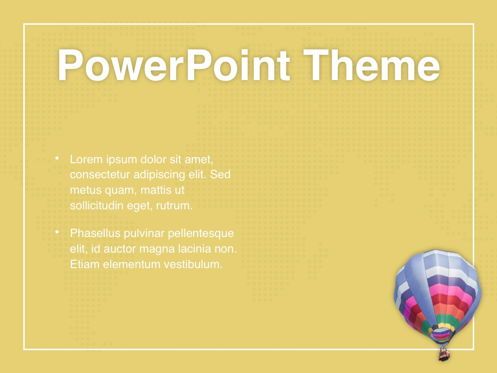 Hot Air PowerPoint Theme, Slide 32, 05084, Presentation Templates — PoweredTemplate.com