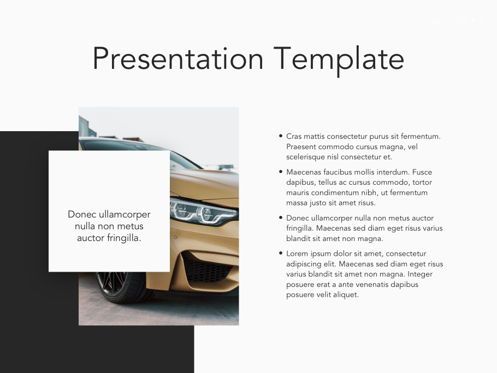 Car Rental Google Slides Theme, Slide 28, 05089, Presentation Templates — PoweredTemplate.com