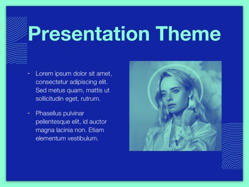 Duotones Google Slides Template, Diapositive 27, 05093, Modèles de présentations — PoweredTemplate.com