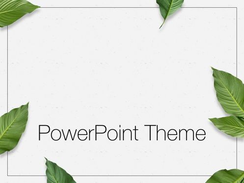 In Green PowerPoint Theme, Slide 11, 05094, Presentation Templates — PoweredTemplate.com