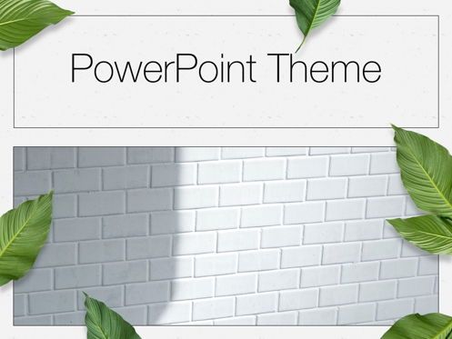 In Green PowerPoint Theme, Diapositiva 15, 05094, Plantillas de presentación — PoweredTemplate.com
