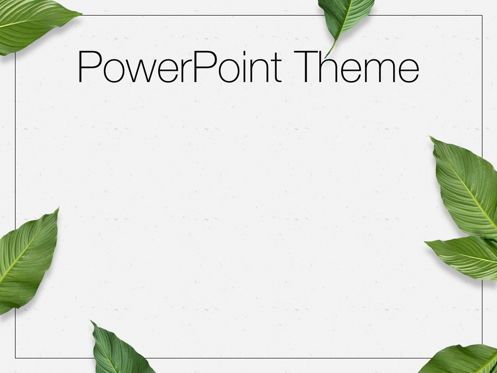 In Green PowerPoint Theme, Dia 9, 05094, Presentatie Templates — PoweredTemplate.com