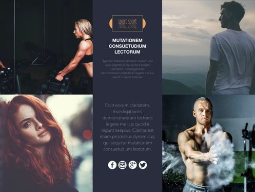 Ambition Powerpoint Presentation Template, Slide 22, 05099, Templat Presentasi — PoweredTemplate.com