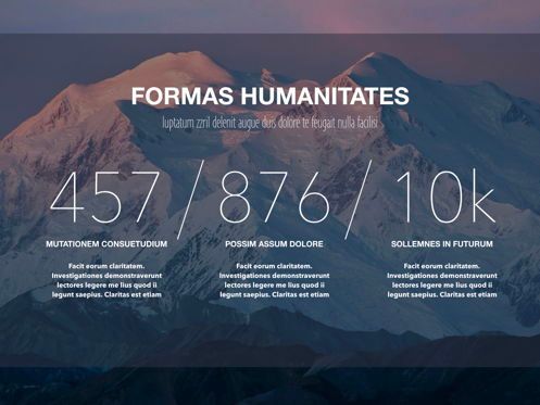 Ambition Powerpoint Presentation Template, Dia 9, 05099, Presentatie Templates — PoweredTemplate.com