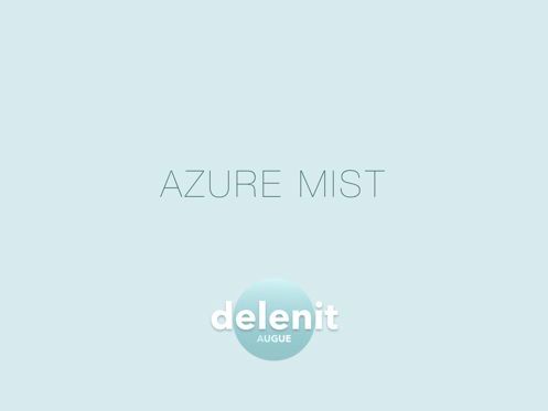 Azure Mist Powerpoint Presentation Template, Slide 11, 05100, Presentation Templates — PoweredTemplate.com