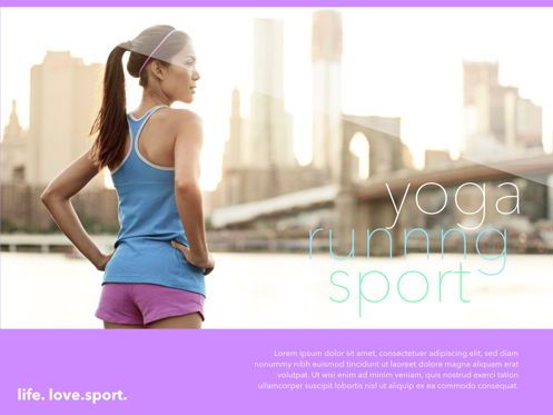 Fit Healthy Powerpoint Presentation Template, Slide 24, 05105, Presentation Templates — PoweredTemplate.com