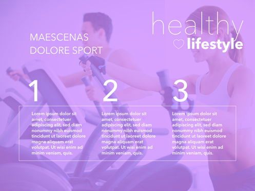 Fit Healthy Powerpoint Presentation Template, Slide 31, 05105, Presentation Templates — PoweredTemplate.com