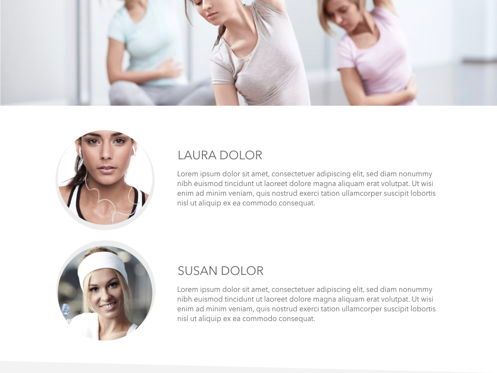 Fit Healthy Powerpoint Presentation Template, Slide 32, 05105, Templat Presentasi — PoweredTemplate.com