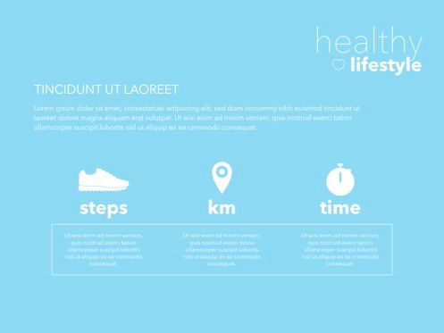 Fit Healthy Powerpoint Presentation Template, Slide 35, 05105, Templat Presentasi — PoweredTemplate.com