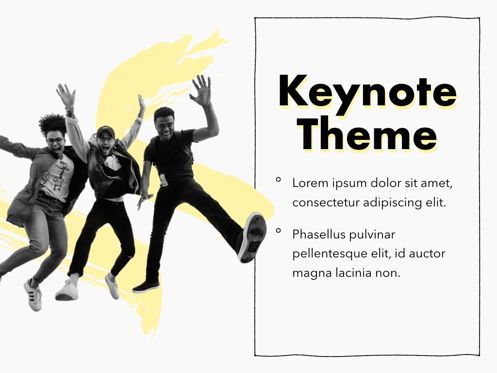 Sketched Keynote Theme, Slide 18, 05111, Modelli Presentazione — PoweredTemplate.com