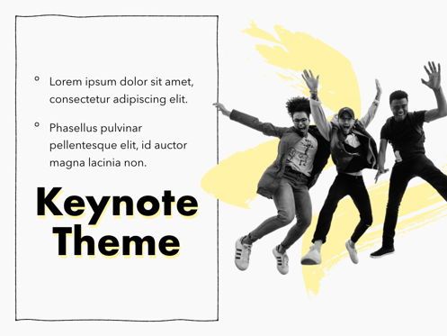 Sketched Keynote Theme, Diapositive 19, 05111, Modèles de présentations — PoweredTemplate.com