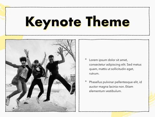 Sketched Keynote Theme, Diapositive 31, 05111, Modèles de présentations — PoweredTemplate.com