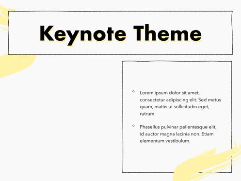 Sketched Keynote Theme, Slide 33, 05111, Presentation Templates — PoweredTemplate.com