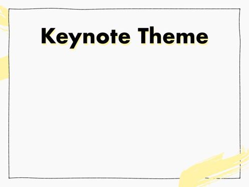 Sketched Keynote Theme, Diapositive 9, 05111, Modèles de présentations — PoweredTemplate.com