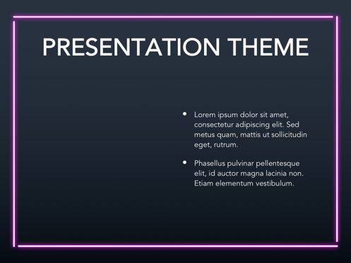 Neon Splash Google Slides Template, スライド 30, 05113, プレゼンテーションテンプレート — PoweredTemplate.com