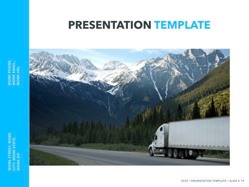 Logistics Keynote Theme, Slide 15, 05117, Presentation Templates — PoweredTemplate.com
