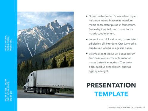 Logistics Keynote Theme, Slide 20, 05117, Modelli Presentazione — PoweredTemplate.com