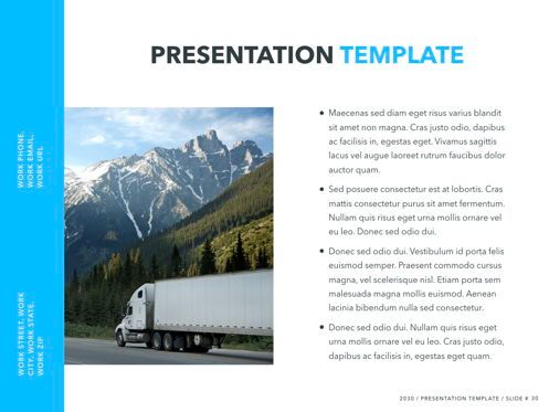 Logistics Keynote Theme, Diapositive 31, 05117, Modèles de présentations — PoweredTemplate.com