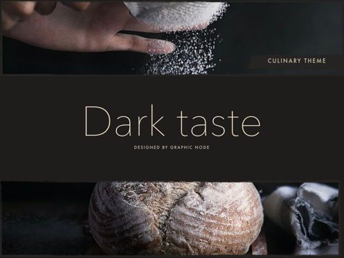 Dark Taste Google Slides Presentation Template, 幻灯片 8, 05122, 演示模板 — PoweredTemplate.com